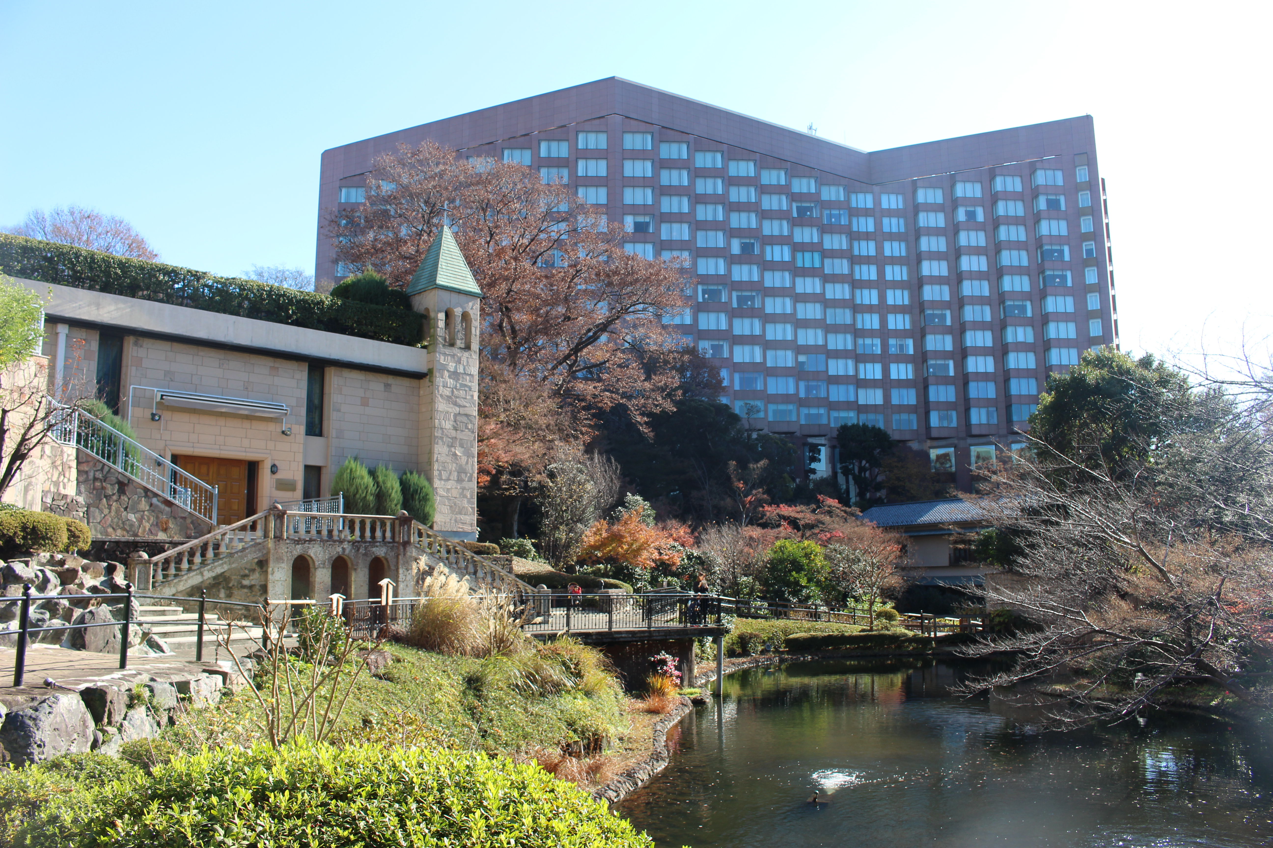 東京 温泉のあるホテル椿山荘東京で子連れプチ旅行