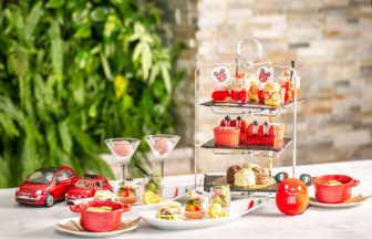 Strawberry Afternoon Tea Collaboration with FIAT
